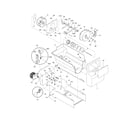 White-Westinghouse WRS6R3EW2 ice container diagram