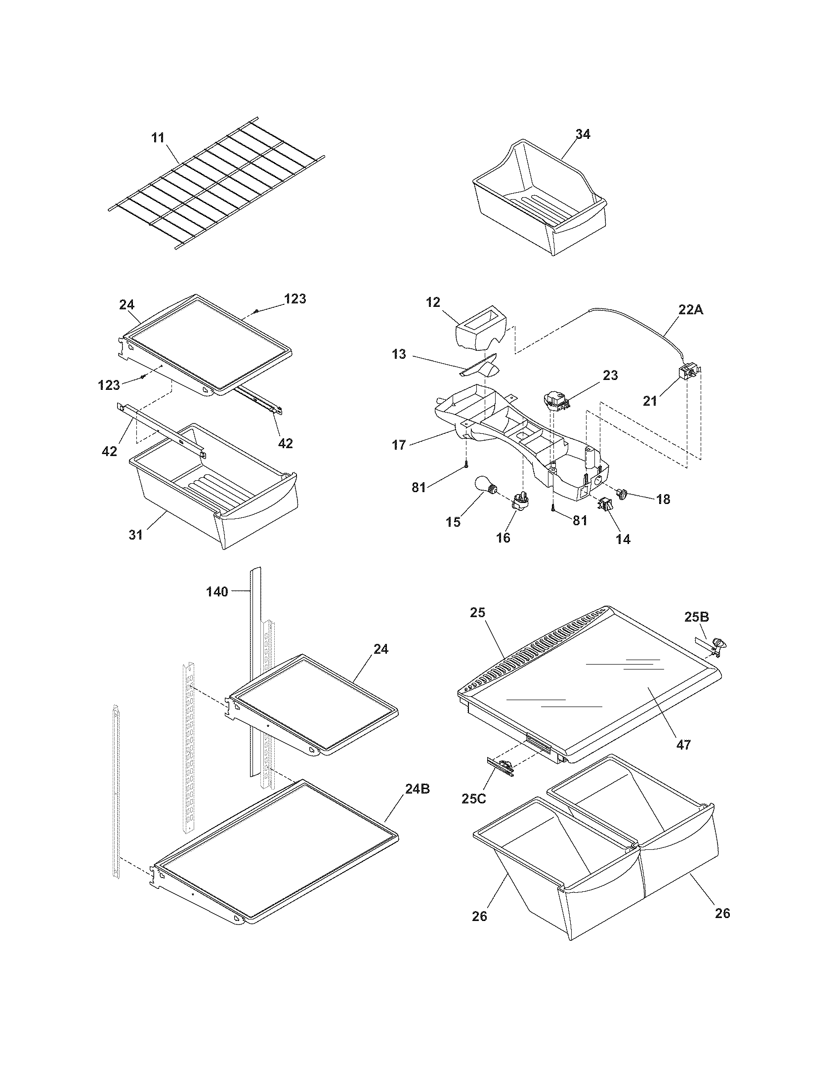 Shelves