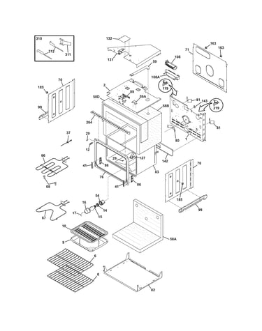 Upper oven