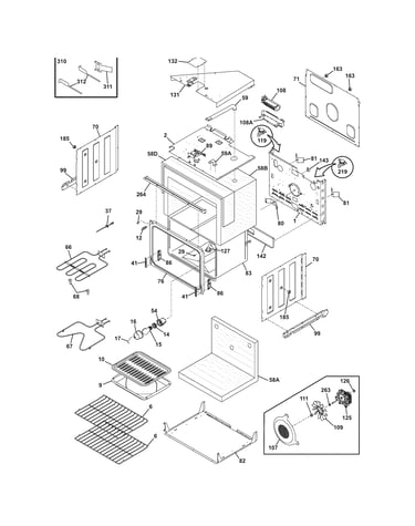 Upper oven