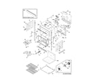 Frigidaire FEB30T6DBB lower oven diagram