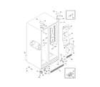 Kenmore 25344362501 cabinet diagram