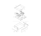 Kenmore 79046591500 top/drawer diagram