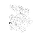 Kenmore 25354703408 ice container diagram