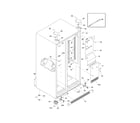 Frigidaire PLHS67EESB9 cabinet diagram