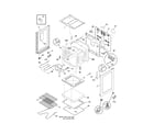 Tappan TEF351EWA body diagram