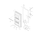 Frigidaire FFU2124DW3 door diagram