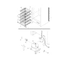 Frigidaire FFU2124DW3 system diagram