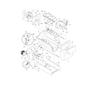 Frigidaire FRS26KF6EM1 ice container diagram