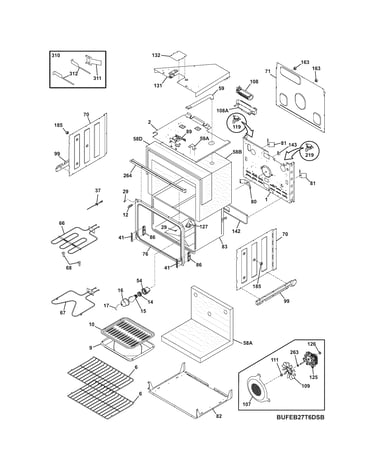 Upper oven