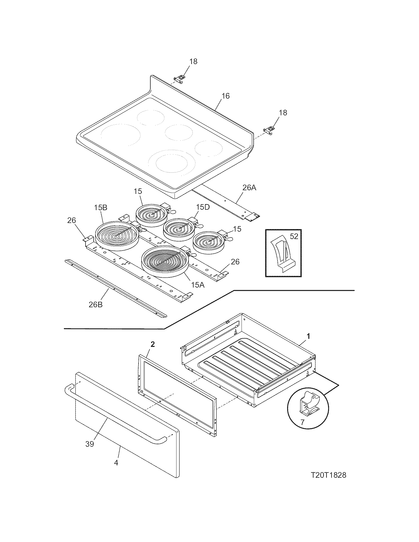 Top/drawer