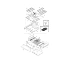 Kenmore Elite 79036703500 top/drawer diagram