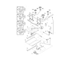 Frigidaire GLGFS75DCE burner diagram