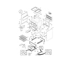 Frigidaire CFEF358EQ1 body diagram