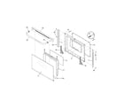 Frigidaire CFEF310ES1 door diagram