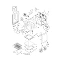 Frigidaire FEF366ECB body diagram