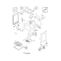 Frigidaire FGF337ESA body diagram