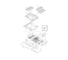 Frigidaire PLCS389ECB top/drawer diagram