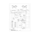 Frigidaire CGLEFM97DSD wiring schematic diagram