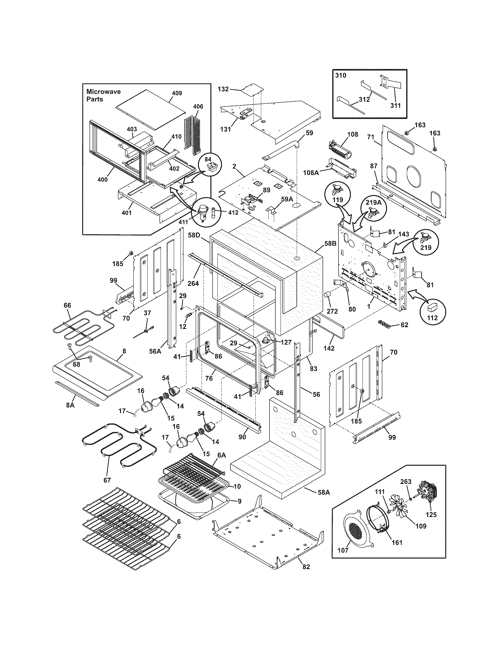 Lower oven