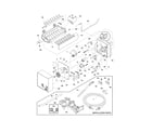 Frigidaire PLHT19WEK9 ice maker diagram