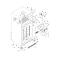 Frigidaire PLHT189SSB8 cabinet diagram