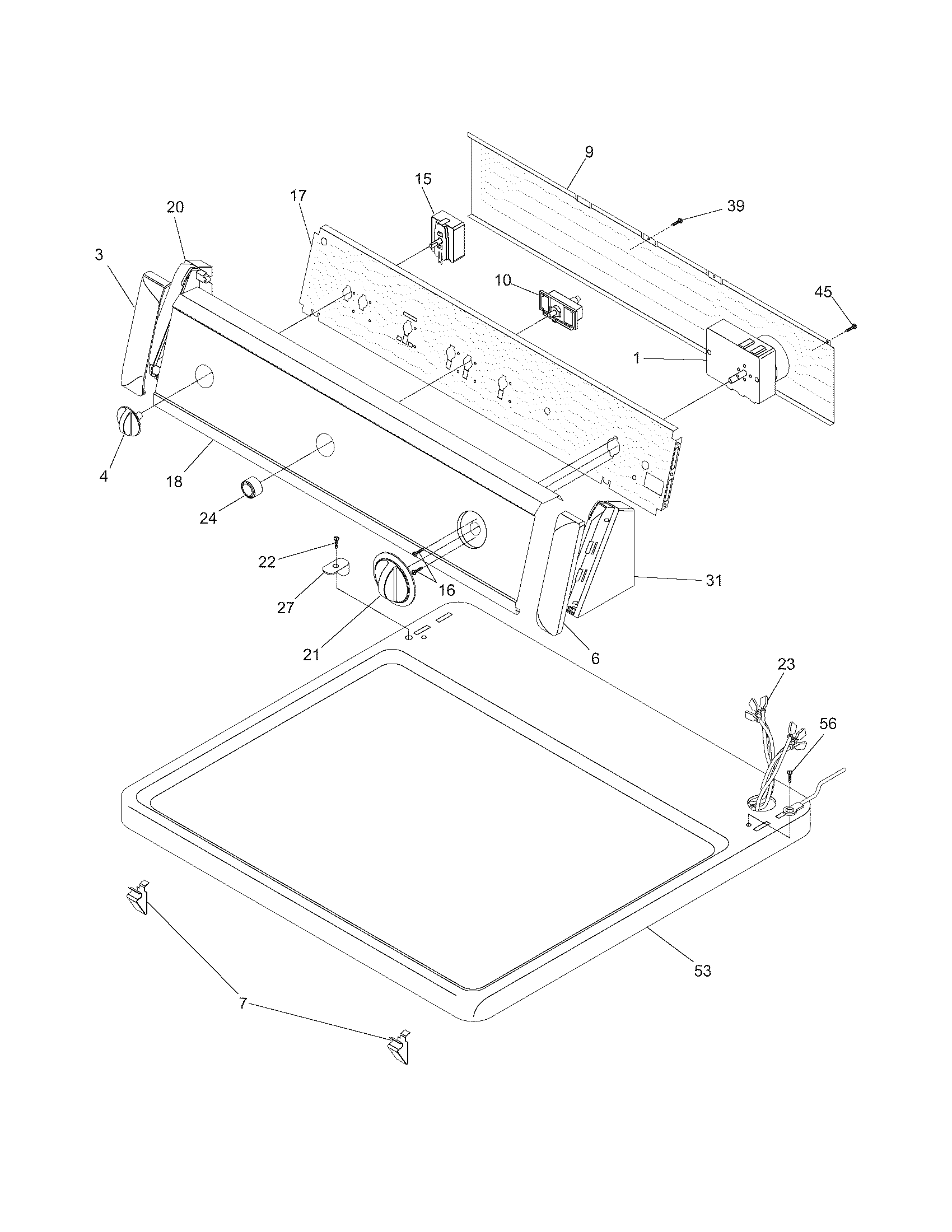 CONTROLS/TOP PANEL