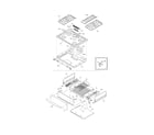 Frigidaire PLGS389ECB top/drawer diagram