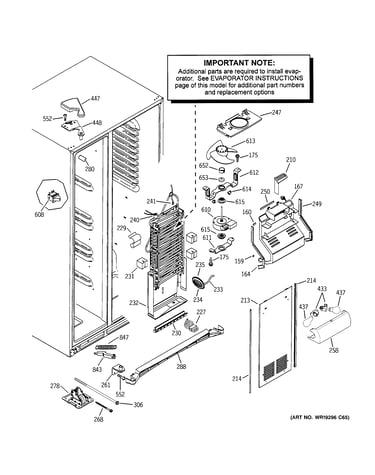 Freezer section