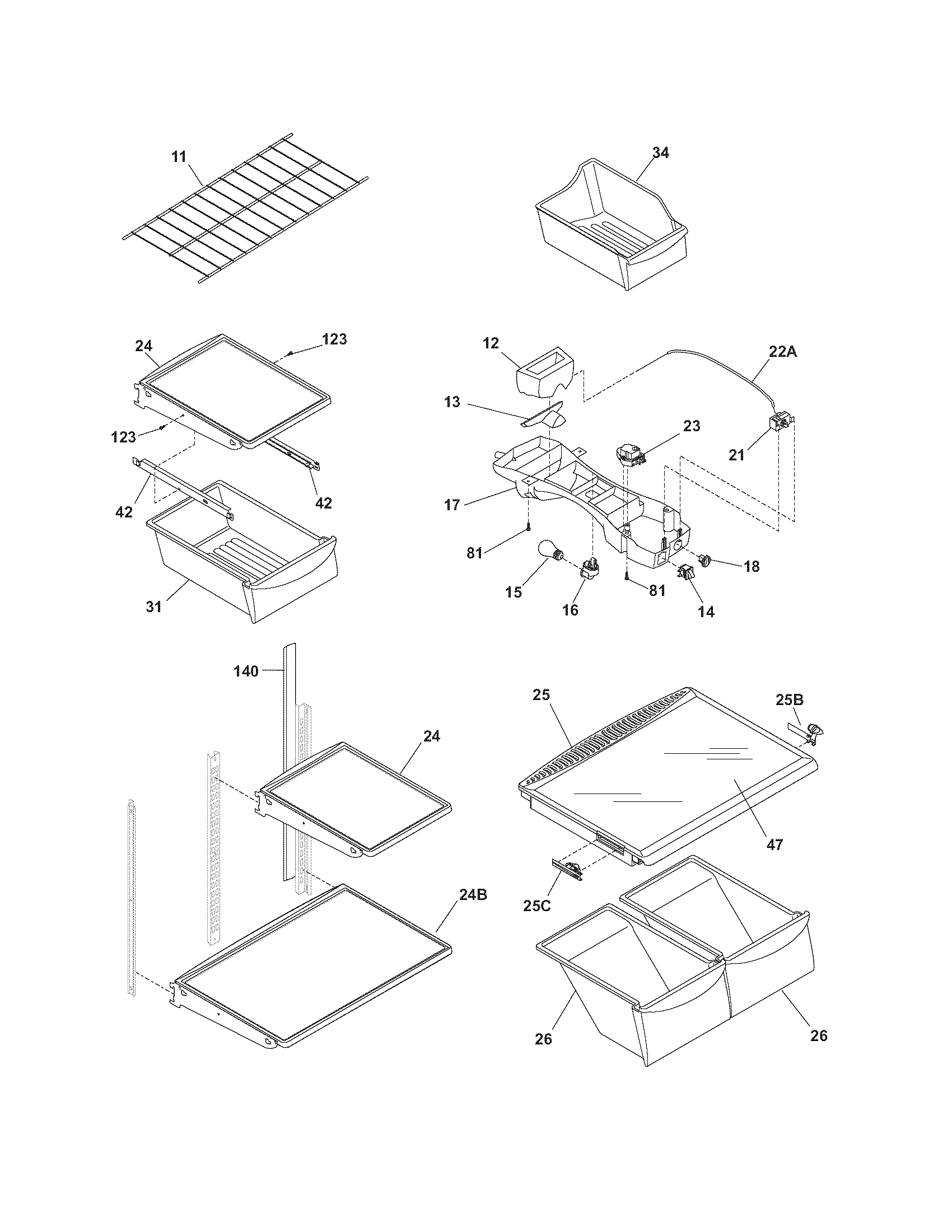 Shelves