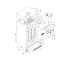 Frigidaire PLHT189CSBD cabinet diagram