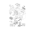 Frigidaire CFEF358ES2 body diagram