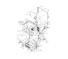 Frigidaire GLMB209DSB oven/cabinet diagram