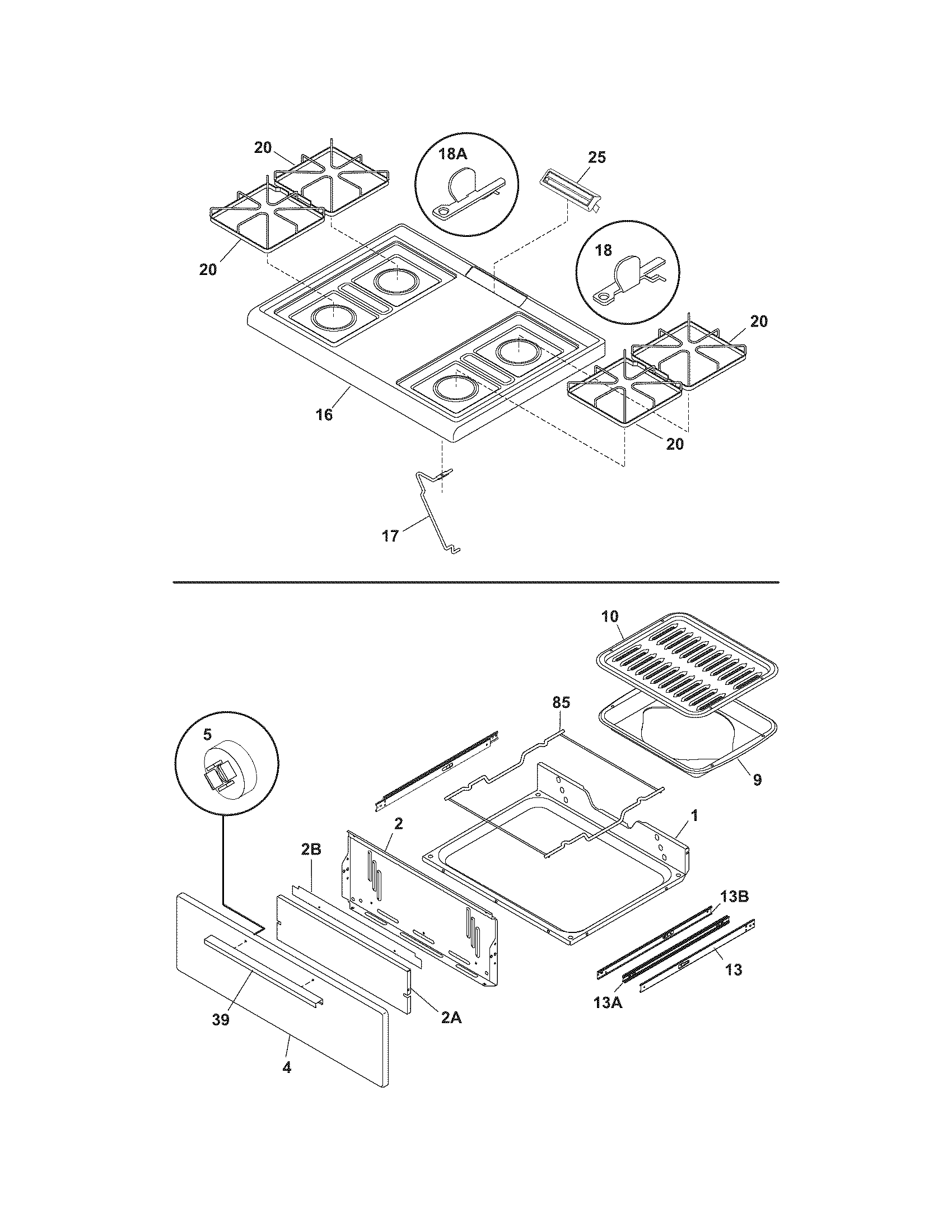Top/drawer