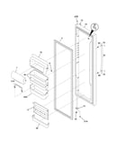 Refrigerator door