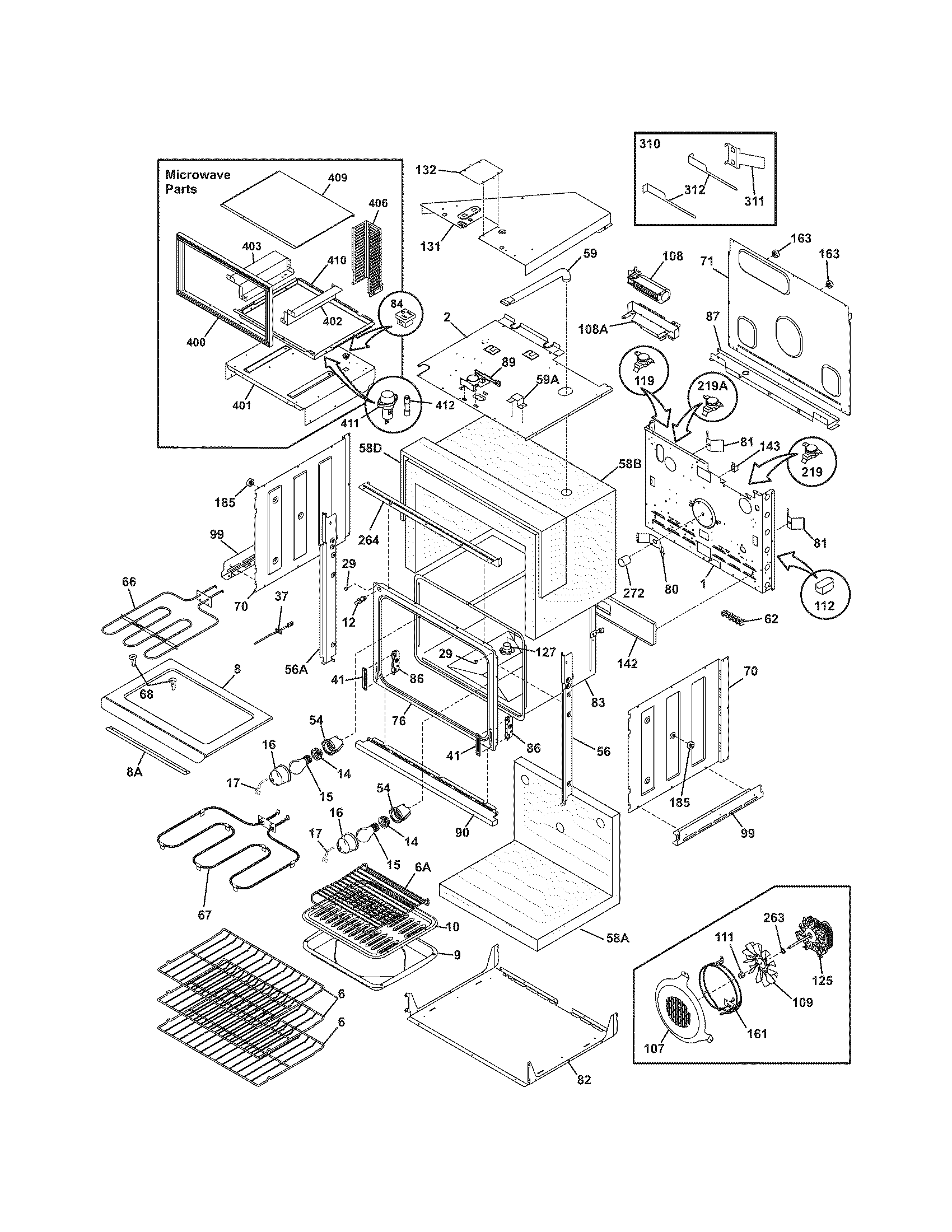 Lower oven