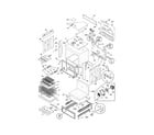 Frigidaire PLES399ECC body diagram