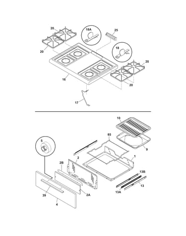 Top/drawer