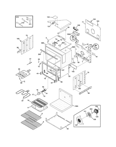 Upper oven