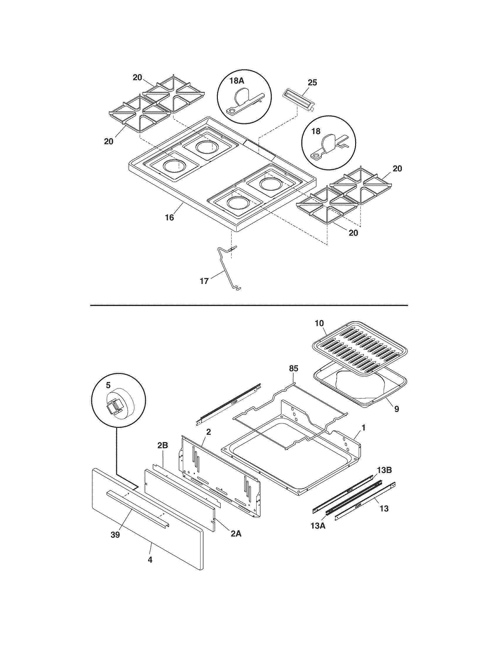 Top/drawer