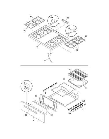 Top/drawer