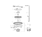 Frigidaire PLD4460REC motor & pump diagram