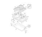 Kenmore 79032243401 maintop diagram