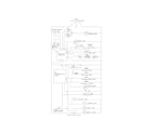 White-Westinghouse WRS23MW3AQE wiring schematic diagram