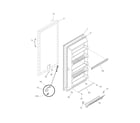 Frigidaire PLFU1778ES1 door diagram