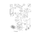 Frigidaire FGF366EMC body diagram