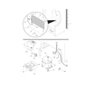 Frigidaire GLFU1767FW2 system diagram