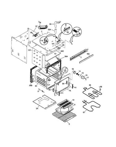 Upper oven