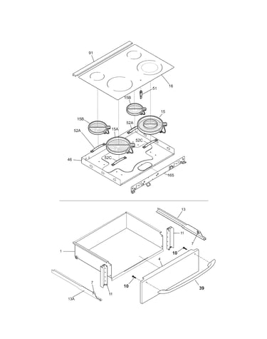 Top/drawer