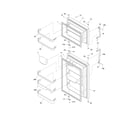 Frigidaire FRT18IS6CWK door diagram